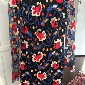 Alexia Admor Black and Red Mini Dress